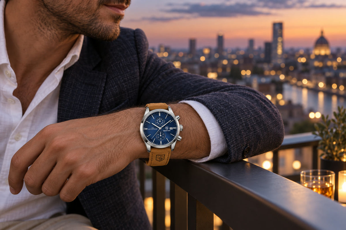 Benyar Secca Chronograph lifestyle
